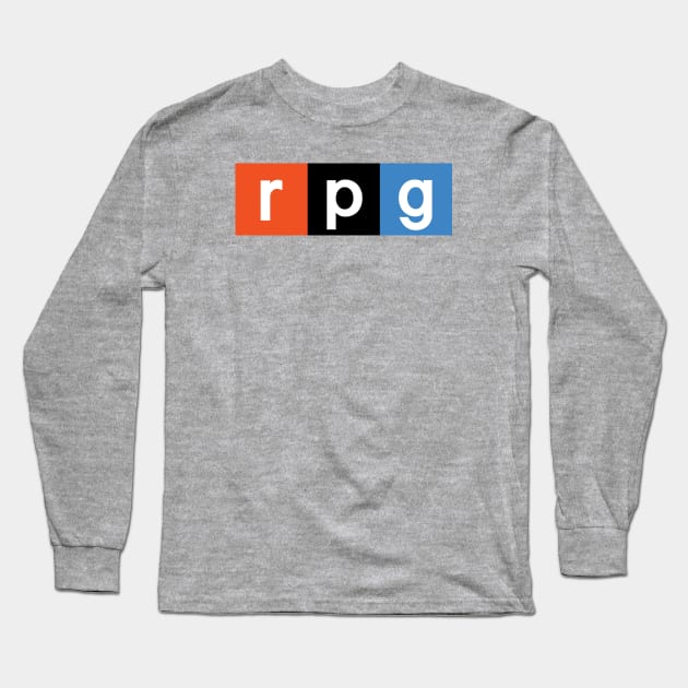 RPG Long Sleeve T-Shirt by WMKDesign